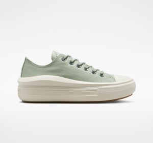 Dámské Boty Na Platformy Converse ​Chuck Taylor All Star Move Platene Olivy Zelené Olivy Zelené | 9215-CGXAZ