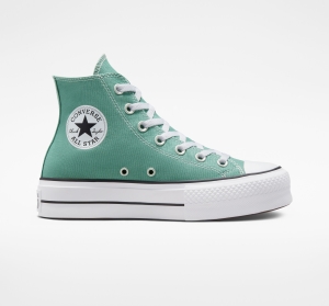 Dámské Boty Na Platformy Converse ​Chuck Taylor All Star Lift Surplus Platene Šedé | 9546-IYFPT