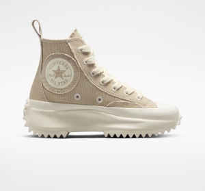 Dámské Boty Na Platformy Converse ​Run Star Hike Oversized Patch Šedé | 0527-DSGQU