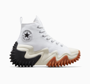 Dámské Boty Na Platformy Converse ​Run Star Motion CX Unisex Bílé Černé Oranžové | 7619-LIMAR
