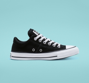 Dámské Nízké Converse ​Chuck Taylor All Star Madison Černé Bílé Černé | 4321-LOZNJ