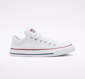 Dámské Nízké Converse ​Chuck Taylor All Star Madison Bílé Bílé Bílé | 4960-LWFQA