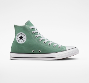 Dámské Vysoké Converse Chuck Taylor All Star Surplus Platene Olivy Zelené Bílé Černé | 6413-BUWEF