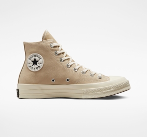 Dámské Vysoké Converse ​Chuck 70 Tri-Panel Unisex Šedé | 8103-DFZTN