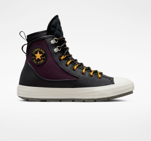 Dámské Vysoké Converse ​Chuck Taylor All Star All Terrain Counter Climate Unisex Černé Černé Růžové | 0251-RTNDL