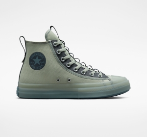 Dámské Vysoké Converse ​Chuck Taylor All Star CX Explore Unisex Olivy Zelené Šedé | 0726-OEWZH