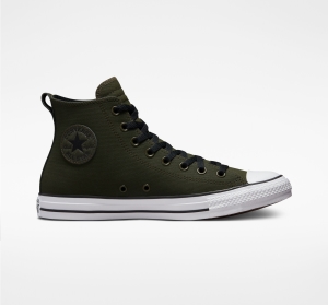 Dámské Vysoké Converse ​Chuck Taylor All Star TecTuff Unisex Zelene Bílé Černé | 6183-NPQHL