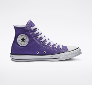 Dámské Vysoké Converse ​Chuck Taylor All Star Classic Unisex Fialové | 7196-OTXLW