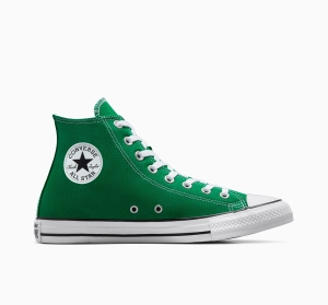 Dámské Vysoké Converse ​Chuck Taylor All Star Classic Unisex Zelene Bílé Bílé | 8516-BYFDA