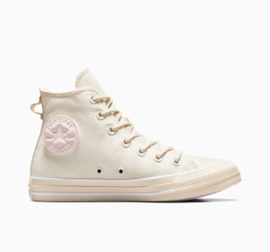 Dámské Vysoké Converse ​Chuck Taylor All Star Béžový Bílé | 8549-TUQZB