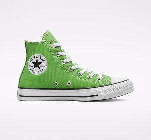 Dámské Vysoké Converse ​Chuck Taylor All Star Seasonal Color Unisex Virtual Matcha | 9132-QSLYH
