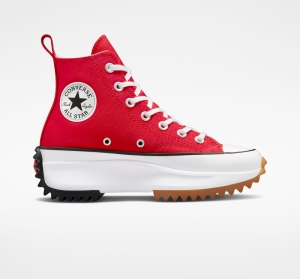 Dámské Vysoké Converse ​Run Star Hike Unisex Červené Bílé Černé | 6314-RSQCU