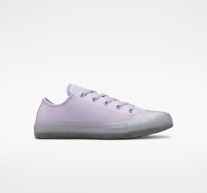 Dětské Nízké Converse ​Chuck Taylor All Star Glitter Big Kids Fialové Fialové | 3965-FVLHE