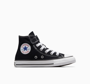 Dětské Vysoké Converse ​Chuck Taylor All Star Easy-On Little Kids Černé Béžový Bílé | 2430-RLMQP