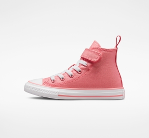 Dětské Vysoké Converse ​Chuck Taylor All Star Easy-On Iridescent Little Kids Bílé Bílé | 2813-OQLTY