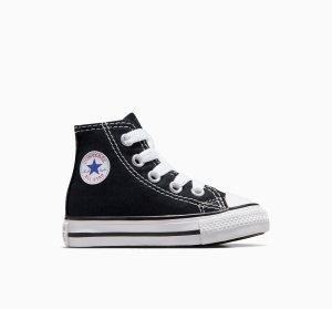 Dětské Vysoké Converse ​Chuck Taylor All Star Classic Toddler Černé | 3957-NAJGL