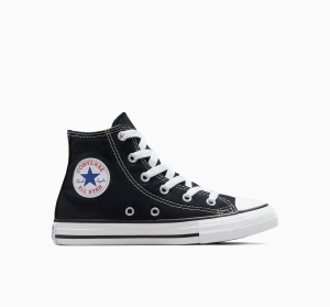 Dětské Vysoké Converse ​Chuck Taylor All Star Classic Little Kids Černé | 4312-WFDNL