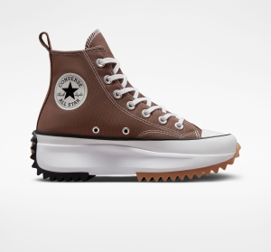 Pánské Boty Na Platformy Converse ​Run Star Hike Unisex Hnědé Černé Bílé | 4809-OBRQH