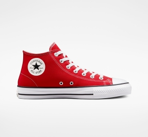 Pánské Nízké Converse ​CONS Chuck Taylor All Star Pro Skate Červené Bílé Černé | 1607-IREUM