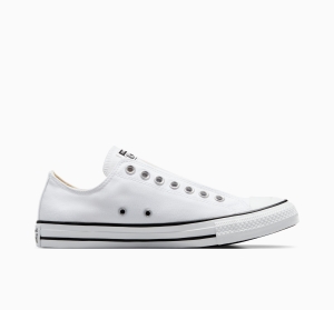 Pánské Slip On Converse ​Chuck Taylor All Star Slip Unisex Bílé Černé Bílé | 0634-LKVAJ