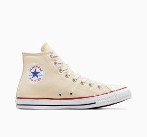 Pánské Vysoké Converse ​Chuck Taylor All Star Classic Unisex Béžový Bílé | 7108-PQASD