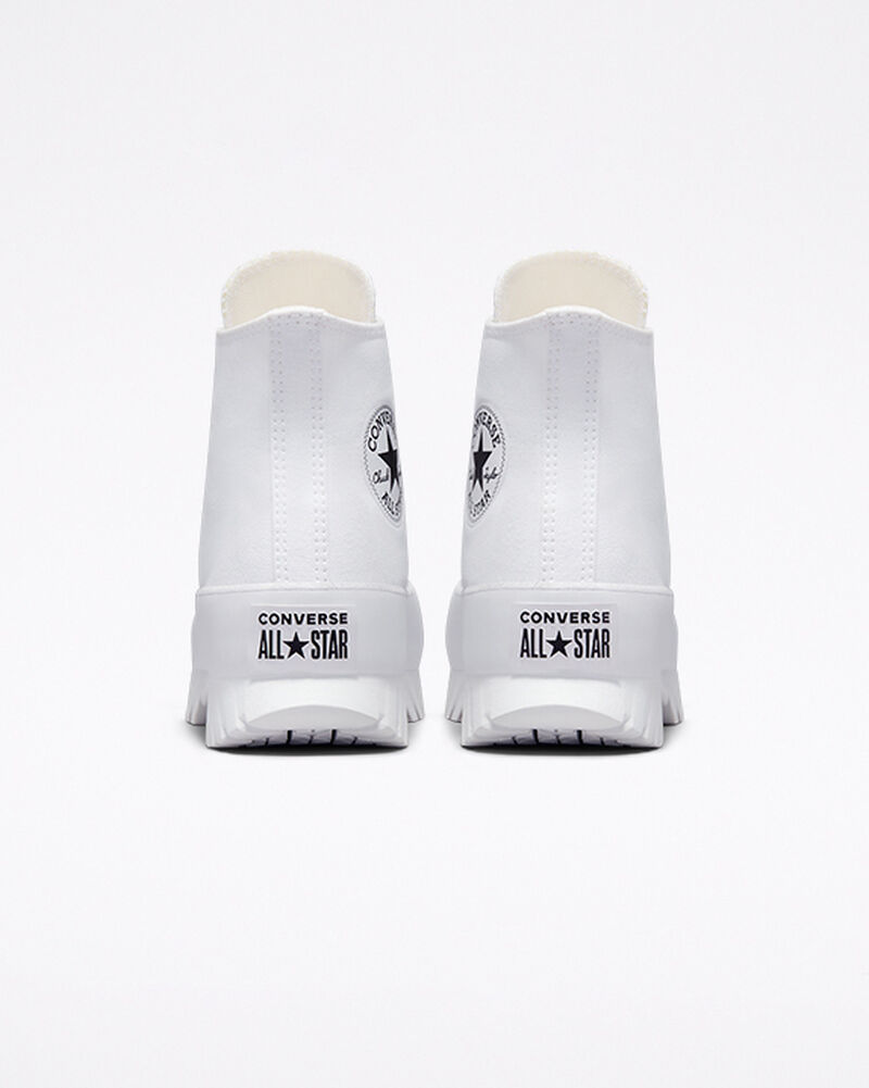 Dámské Boty Na Platformy Converse ​Chuck Taylor All Star Lugged 2.0 Bílé Černé | 2406-YCXMZ