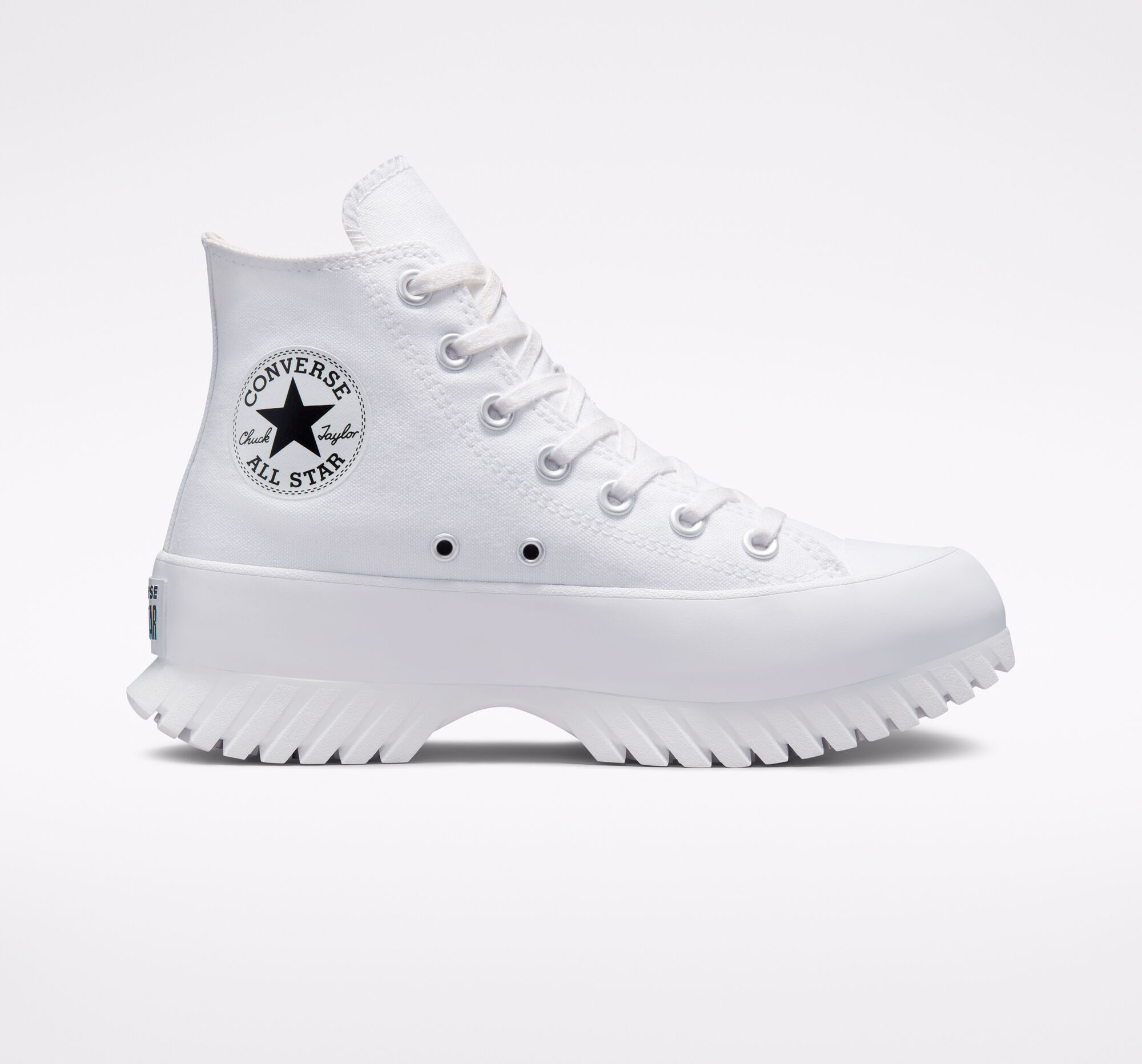 Dámské Boty Na Platformy Converse ​Chuck Taylor All Star Lugged 2.0 Bílé Černé | 2406-YCXMZ