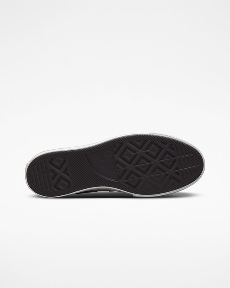 Dámské Boty Na Platformy Converse ​Chuck Taylor All Star Lift Outline Bílé | 2436-ZSKBE