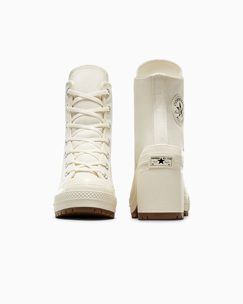 Dámské Boty Na Platformy Converse ​Chuck 70 De Luxe Heel Černé | 2490-LWNQM