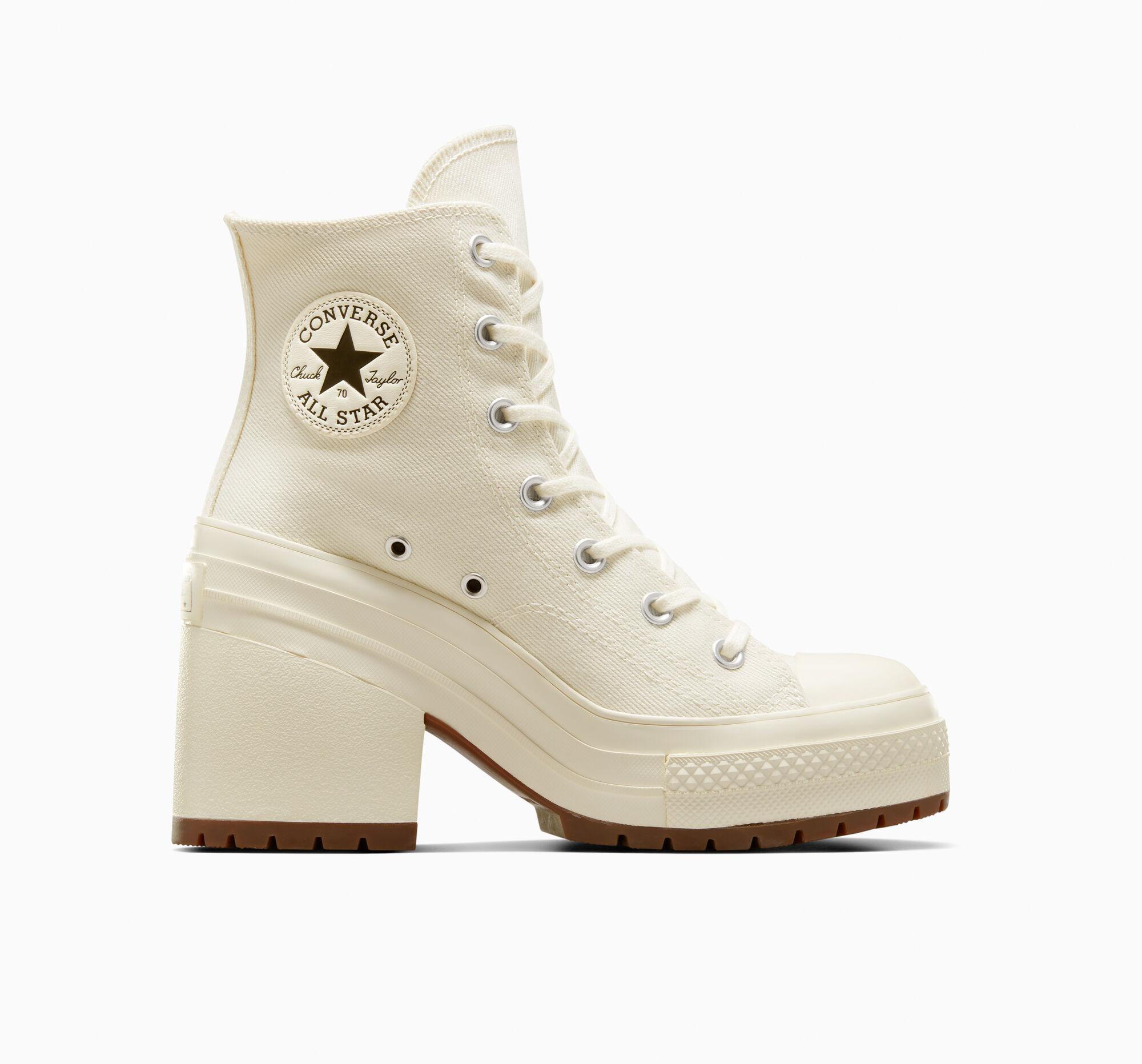 Dámské Boty Na Platformy Converse ​Chuck 70 De Luxe Heel Černé | 2490-LWNQM