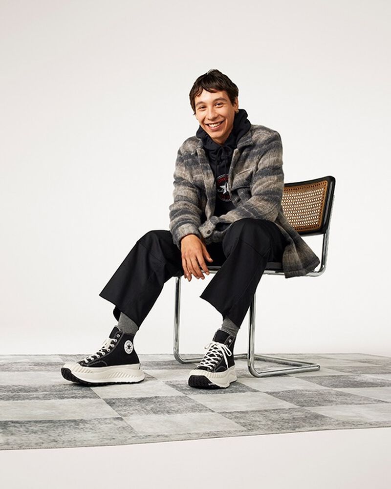 Dámské Boty Na Platformy Converse ​Chuck 70 AT-CX Unisex Černé Černé | 2541-FJPTO