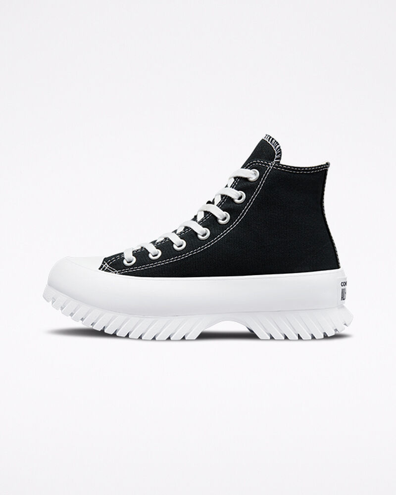 Dámské Boty Na Platformy Converse ​Chuck Taylor All Star Lugged 2.0 Černé Bílé | 6417-JBUXF