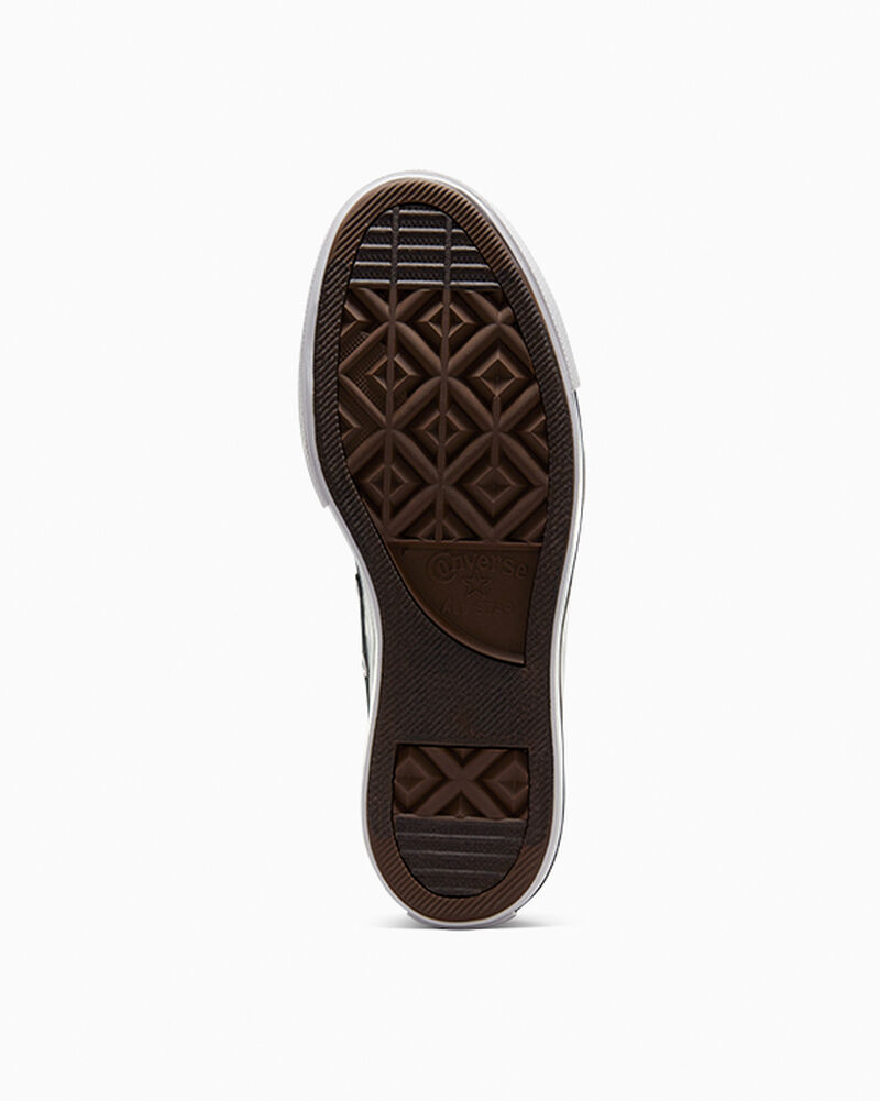Dámské Boty Na Platformy Converse ​Chuck Taylor All Star Lift Platene Černé Bílé Bílé | 7689-XSTUH