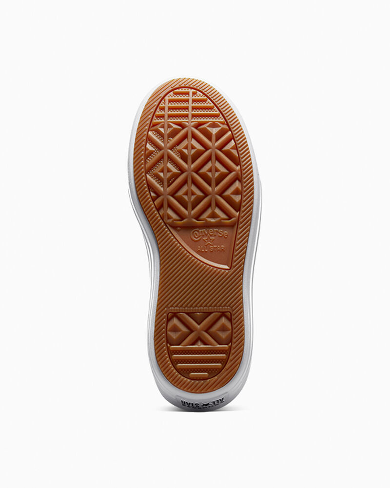 Dámské Boty Na Platformy Converse ​Chuck Taylor All Star Move Bílé Bílé Bílé | 8596-SPGXC