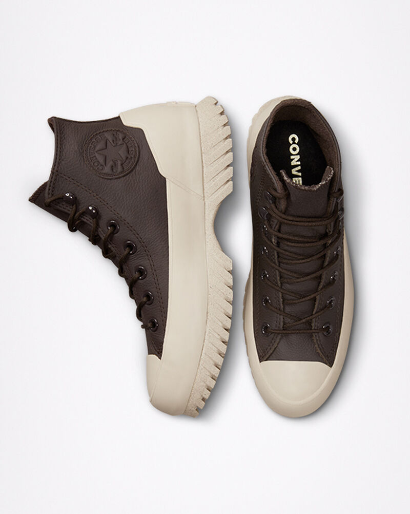 Dámské Boty Na Platformy Converse ​Chuck Taylor All Star Lugged 2.0 Counter Climate Unisex Hnědé Bílé | 9230-HBVPS