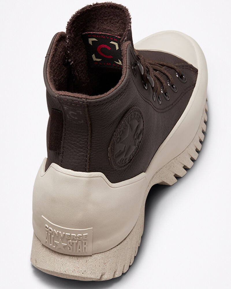 Dámské Boty Na Platformy Converse ​Chuck Taylor All Star Lugged 2.0 Counter Climate Unisex Hnědé Bílé | 9230-HBVPS