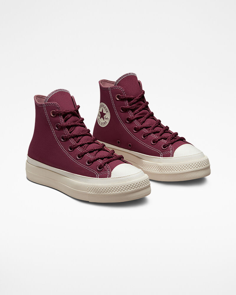 Dámské Boty Na Platformy Converse ​Chuck Taylor All Star Lift Tonal Platene Růžové | 9426-HOZCW