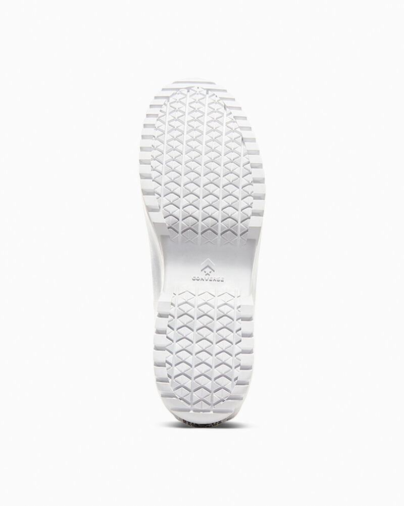 Dámské Boty Na Platformy Converse ​Chuck Taylor All Star Lugged 2.0 Læder Bílé Černé | 9704-IJUSM