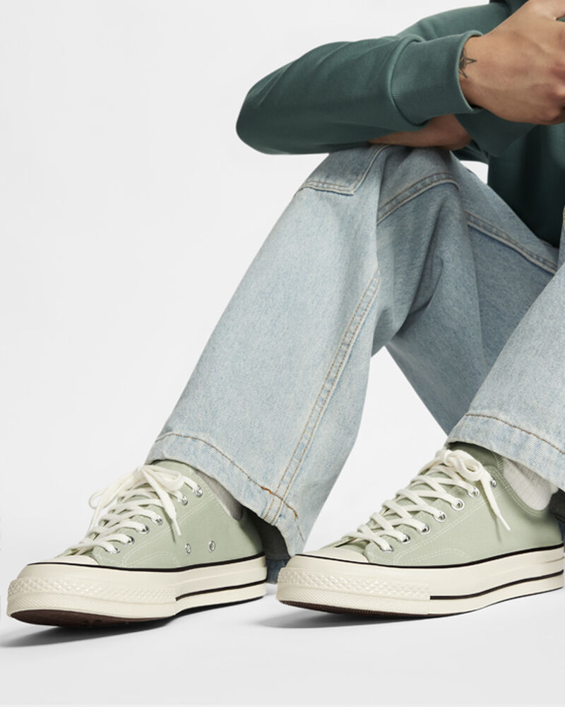 Dámské Nízké Converse Chuck 70. Converse Olivy Zelené Černé | 8420-PJCSW