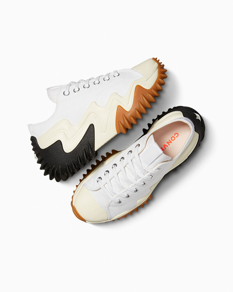 Dámské Nízké Converse Run Star Motion CX Bílé Černé | 4298-HFBXR