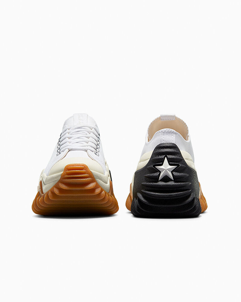 Dámské Nízké Converse Run Star Motion CX Bílé Černé | 4298-HFBXR
