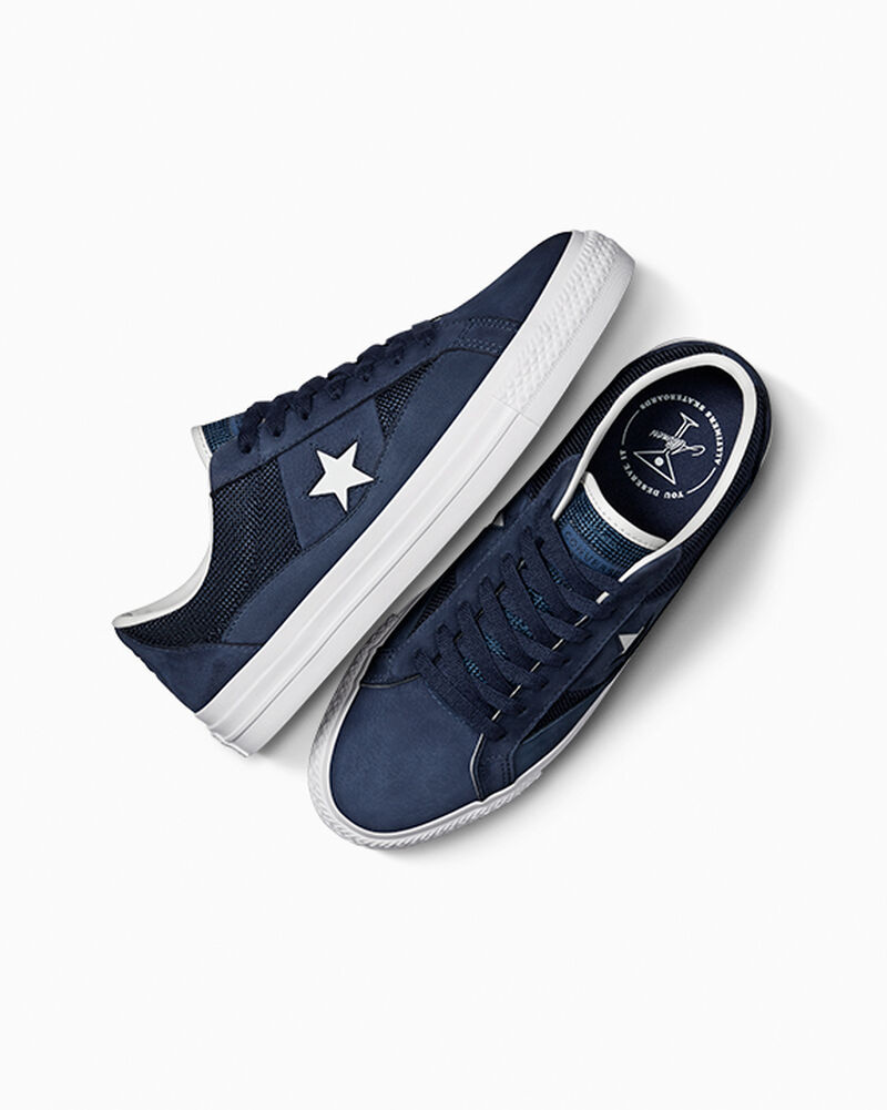 Dámské Nízké Converse ​CONS One Star Pro Alltimers Skate Tmavě Blankyt Tmavě Blankyt | 3647-KHWLX