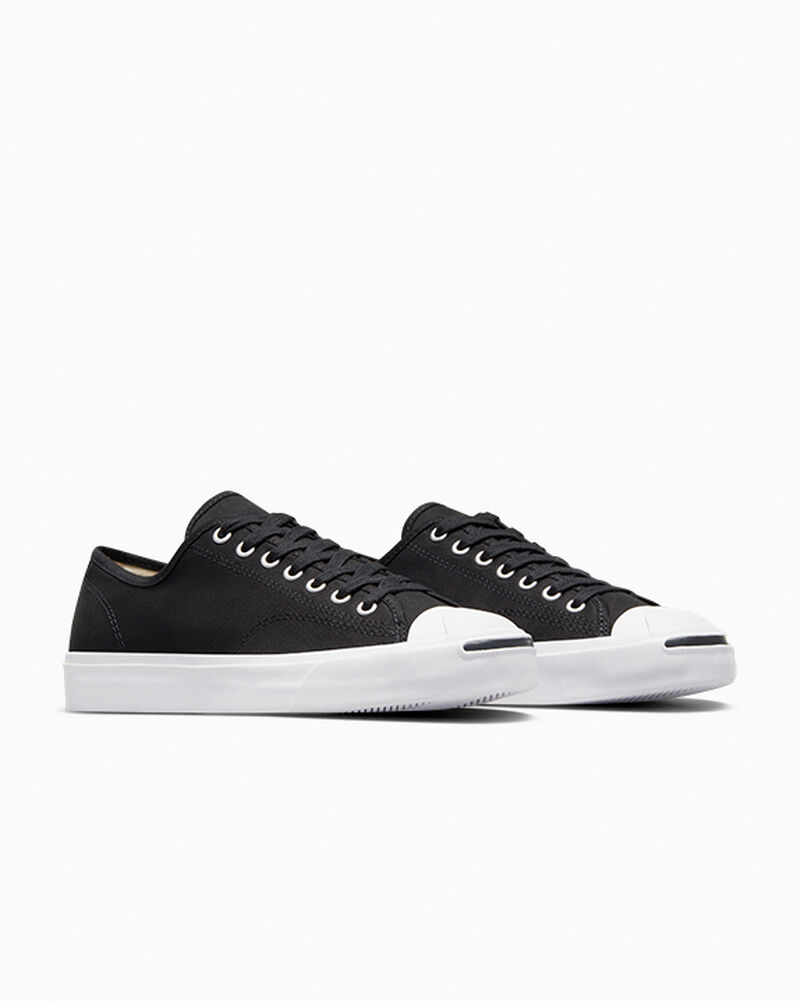 Dámské Nízké Converse ​Jack Purcell Platene Unisex Černé Bílé Černé | 0269-ATQZB