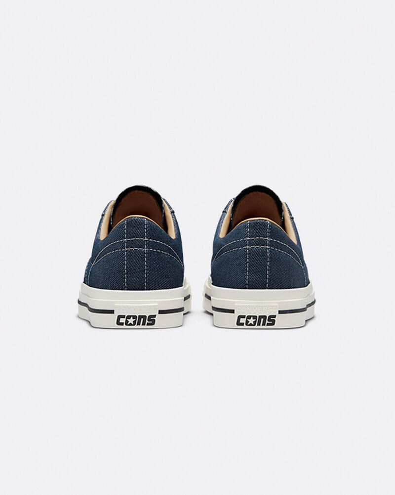 Dámské Nízké Converse ​One Star Pro Denim Skate Tmavě Blankyt Tmavě Blankyt | 3480-GYQRP