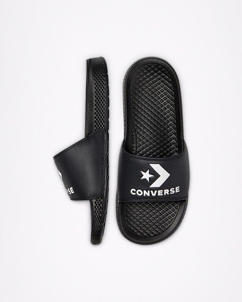 Dámské Slip On Converse All Star Pantofle Černé Bílé Černé | 7890-PTDGS