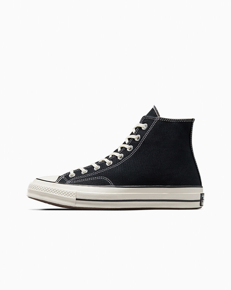 Dámské Vysoké Converse Chuck 70 Black Černé Černé | 0598-TYJAC
