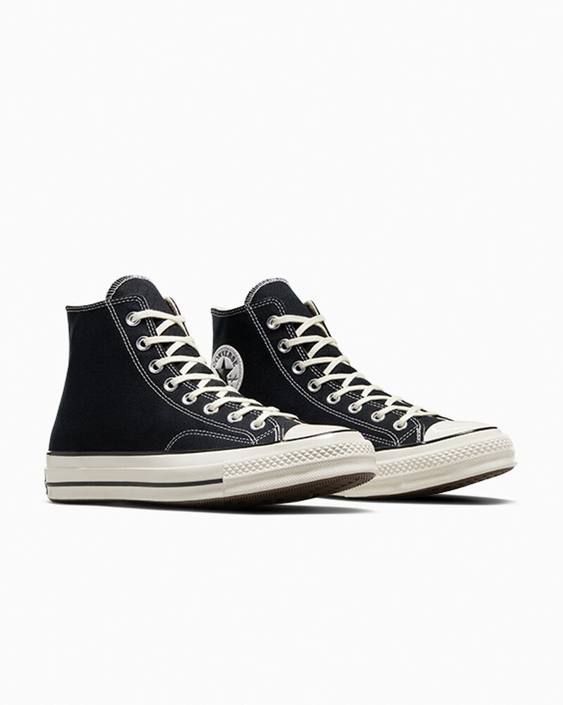 Dámské Vysoké Converse Chuck 70 Black Černé Černé | 0598-TYJAC