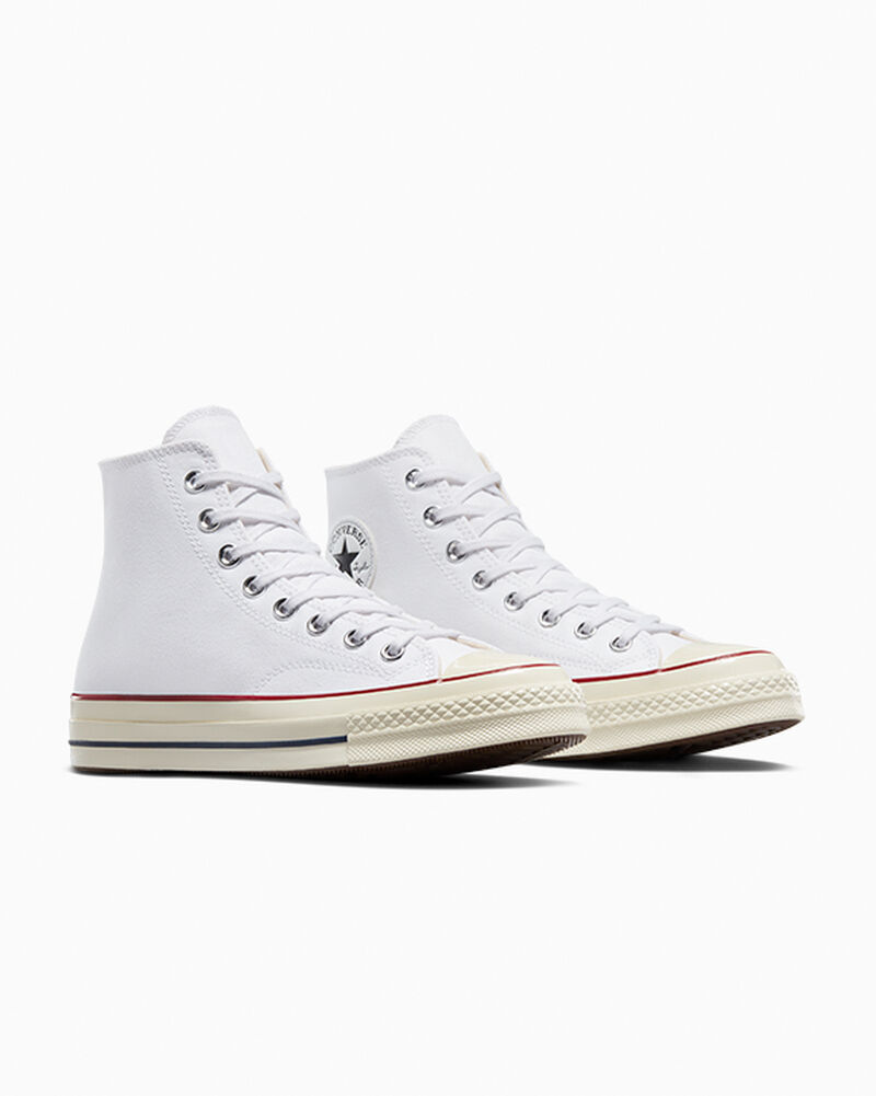 Dámské Vysoké Converse Chuck 70 White Bílé | 7062-LFPUA
