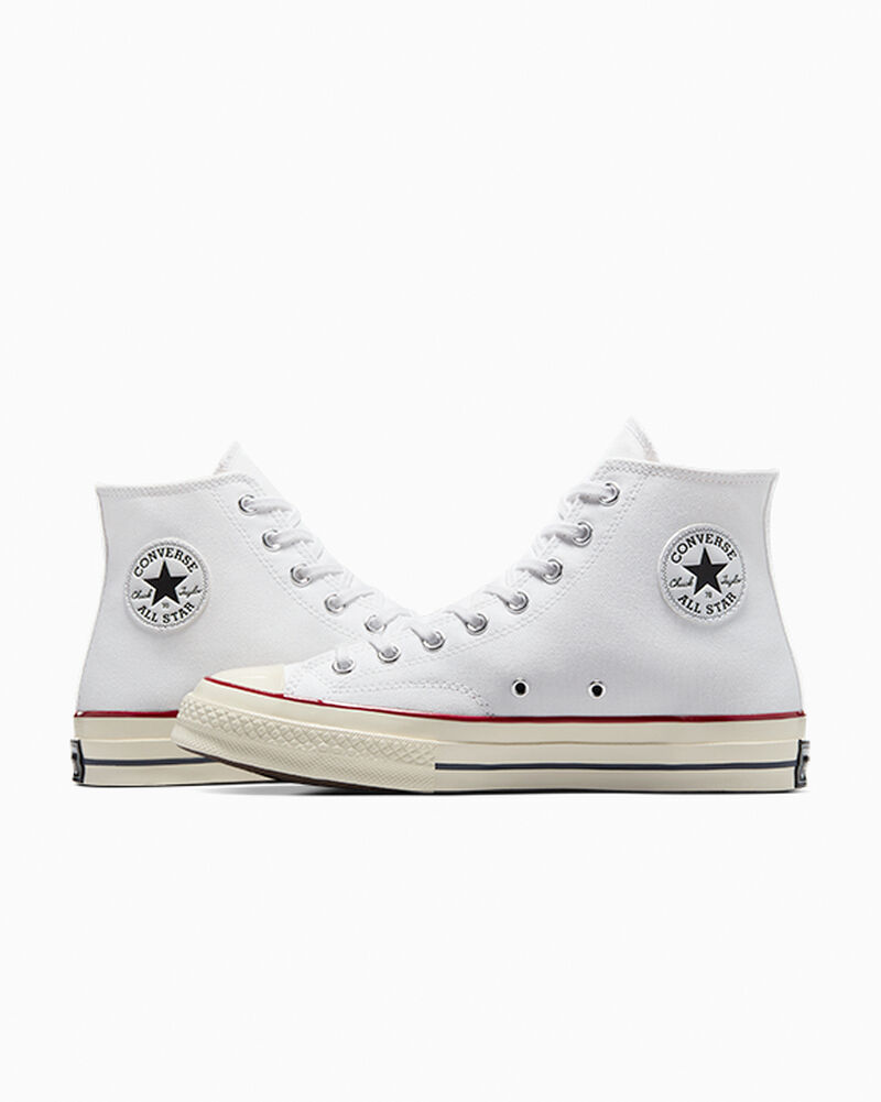 Dámské Vysoké Converse Chuck 70 White Bílé | 7062-LFPUA