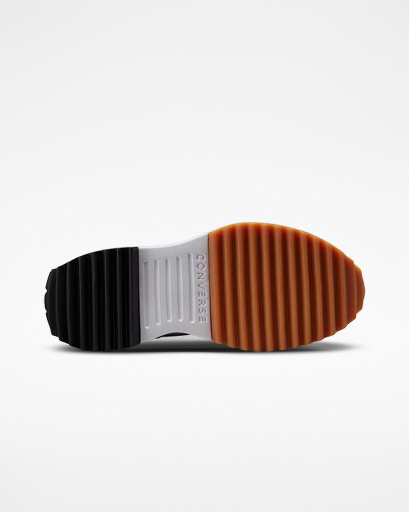 Dámské Vysoké Converse Run Star Hike Hnědé Černé Bílé | 3584-TXKFD